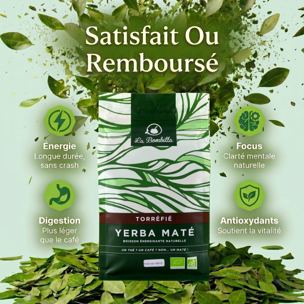 Maté Torréfié Bio